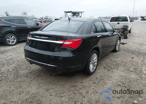 2012 Chrysler 200 Limited из США, поврежденный, VIN 1C3CCBCG7CN206453
